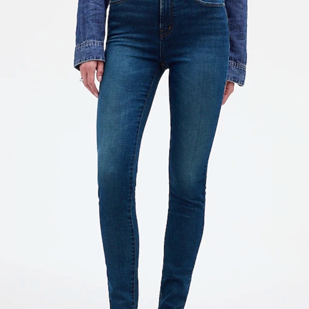 Madewell 10" High-Rise Skinny - Alabara Wash